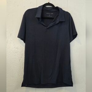 Pistol Lake Polo Men's Navy Shirt